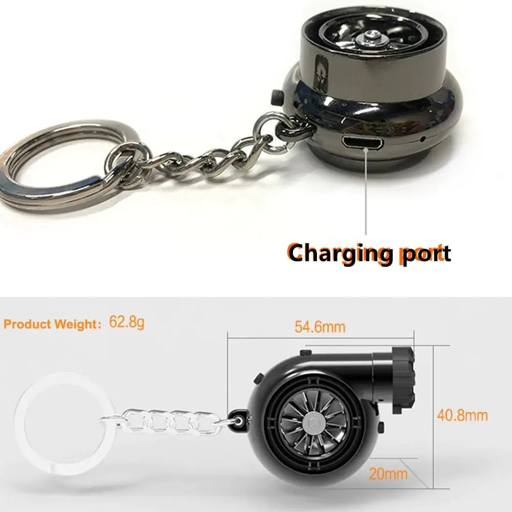 Electric Turbine Lighter and Keychain