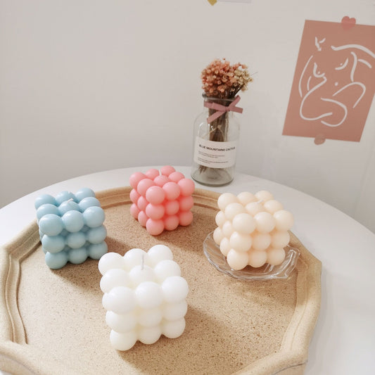 Bubble Cube Candle